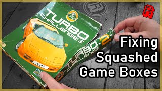 Repairing Crushed Big Box Games with the "Retro Hot Plate"