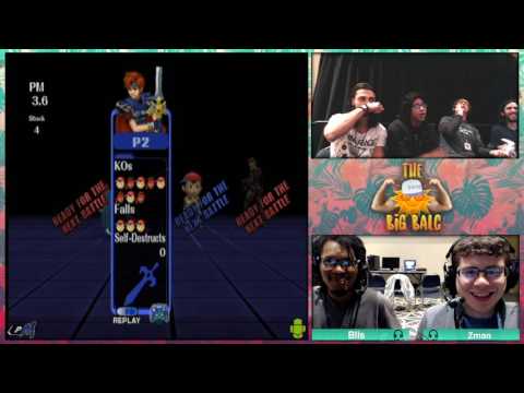 The Big Balc: Doubles - SS|Lunchables (Toon Link,Roy) & FS|Frozen (Lucario) vs Jose V (