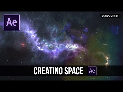 After Effects Tutorial: Creating a Space Intro or Scene Video