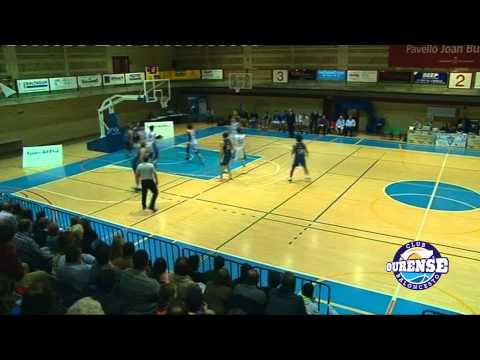 Resumen CB Prat-Club Ourense Baloncesto (J.13 Adecco Oro 14/15)