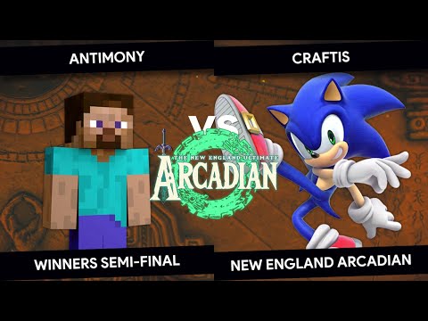New England Arcadian - Antimony (Steve) vs. Craftis (Sonic) - Winners Semi-Final