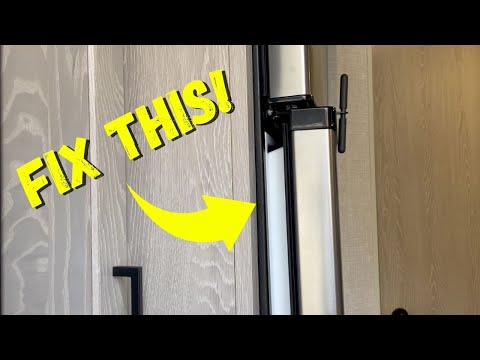 Easy $8 Fix! Keep the RV Refrigerator Doors Closed and Secure While Driving. Door Pops Open Hack