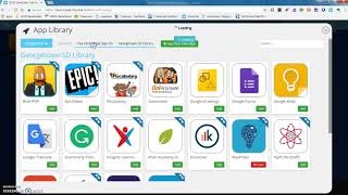 ClassLink:  Adding Apps