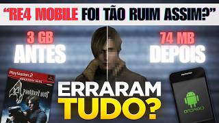 O DESASTROSO RE 4 DE CELULAR (FOI TÃO RUIM ASSIM?)