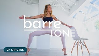 Barre Tone | 27-Minute Barless Barre Class