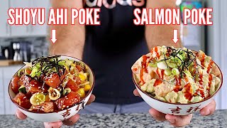 Homemade Poke Bowls (2 WAYS)