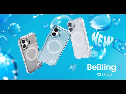 iPhone 16 Pro Max専用]iFace BeBling 2 MagSynqケース iFace ブルー