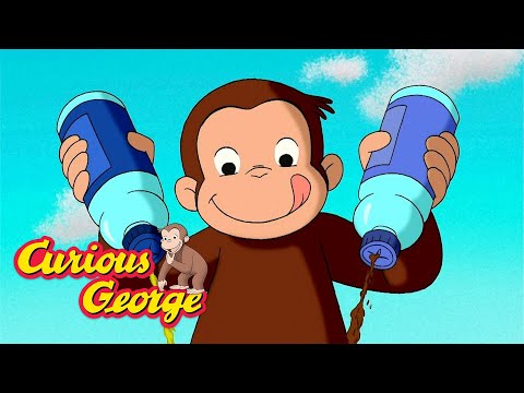 George's Desert Masterpiece 🐵 Curious George 🐵 Kids Cartoon 🐵 Kids Movies