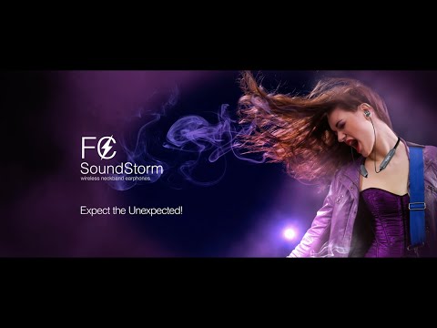 FINGERS FC-SoundStorm Wireless Earphones with Fast Charging & 20 Hr Playback