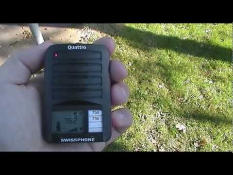 Funkmeldeempfänger Quattro 98S + E57 Sirene Rosengarten Emsen Signal "Feueralarm" (Probealarm)