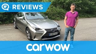 Lexus RC 2017 Coupe review | Mat Watson Reviews