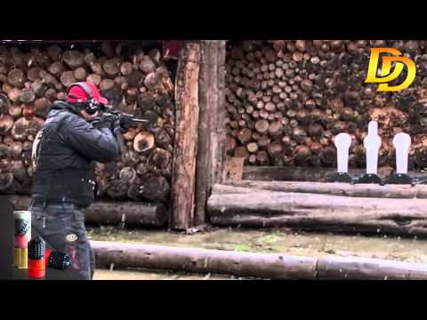 KAVIAR BLACK on steel targets