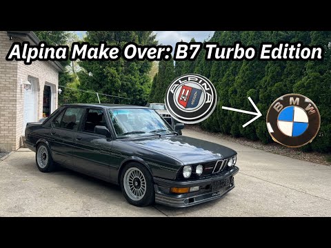 Perfektionierung meines Alpina B7 Turbo BMW E28 | Wartung und kosmetische Verbesserungen