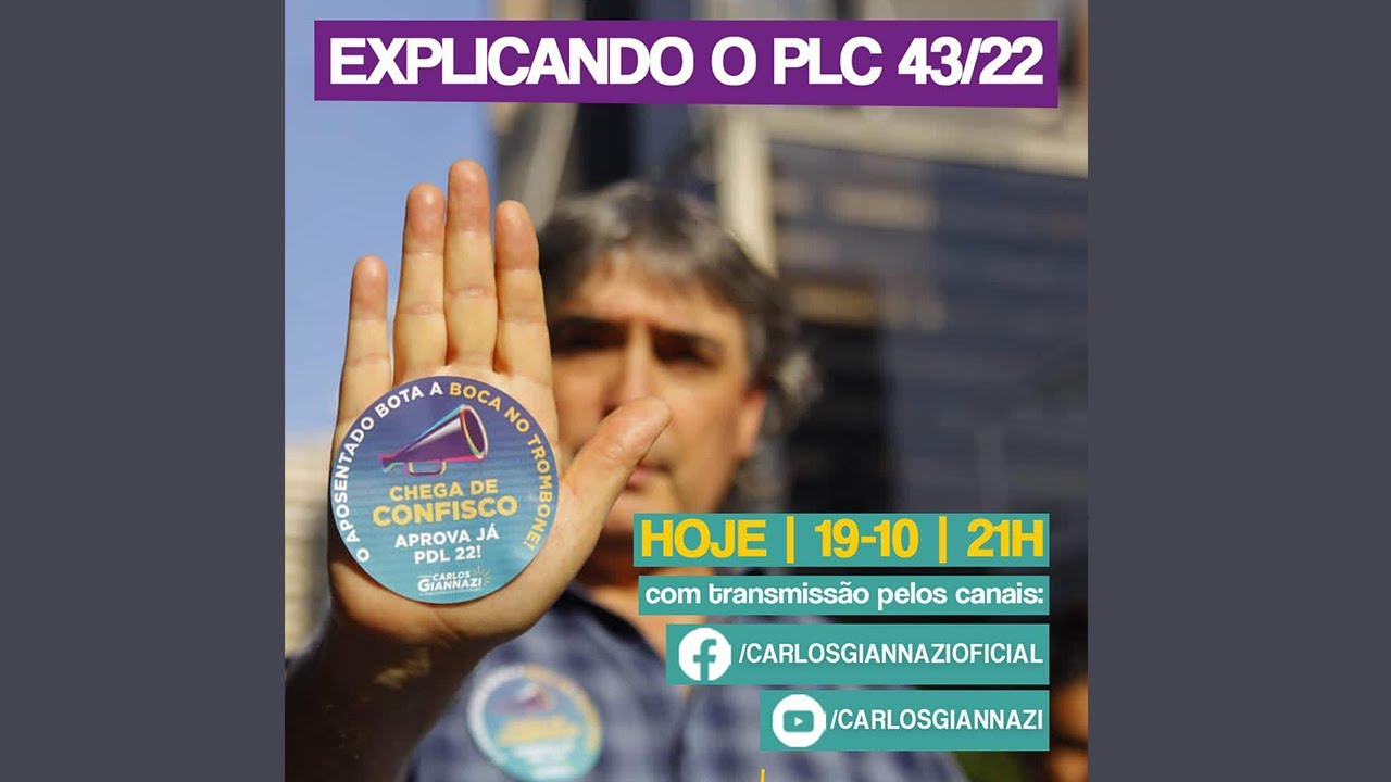 Atenção aposentados e pensionistas!  Foi publicado o PLC 43/22, que coloca  fim no confisco