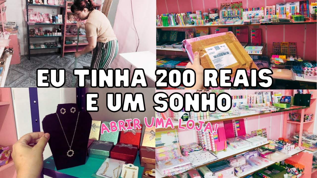 ABRI MINHA LOJA COM 200 REAIS + DICAS VALIOSAS PARA PAPELARIA FOFA, PRESENTES E VARIEDADES