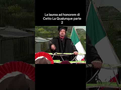 La laurea ad honorem di Cetto La Qualunque parte 2
