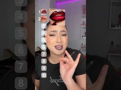 The filter chooses my lip combo - day 3 💋#makeup