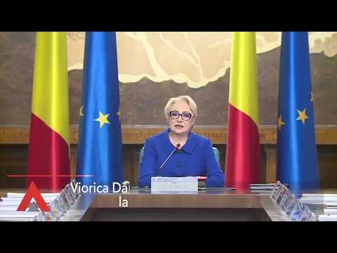Stiri Mediafax 1 Noiembrie – Dăncilă, întâmpinată de protestatari la Consiliului Județean Timiș