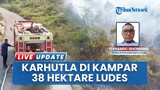 BPBD Ungkap Karhutla Lahap 38,45 Hektare Lahan di Kabupaten Kampar dalam Dua Pekan