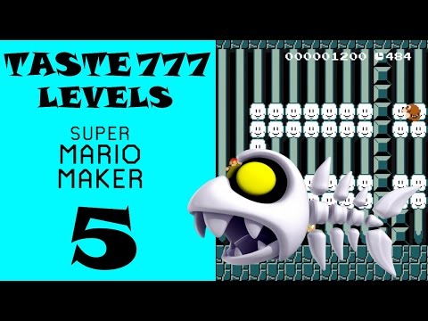 MARIO'S PRISON BREAK (EXPERT) - TASTE 777 LEVELS #5 - SUPER MARIO MAKER