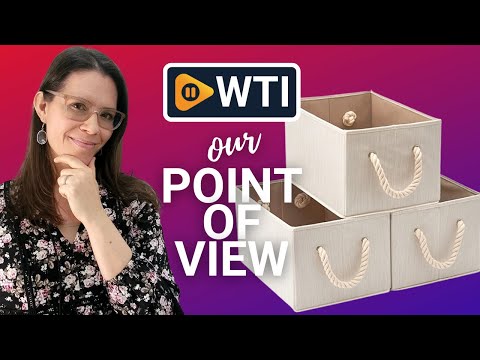 EZOWare Fabric Storage Bins - WTI product video review