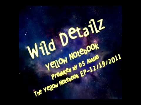 Wild Detailz - Yellow Notebook