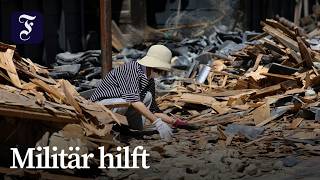 Zahl der Todesopfer nach Erdbeben in Japan steigt