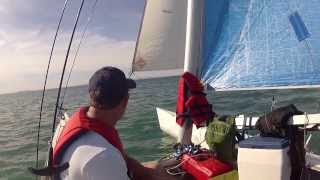 Sailing in Santa Ana Winds