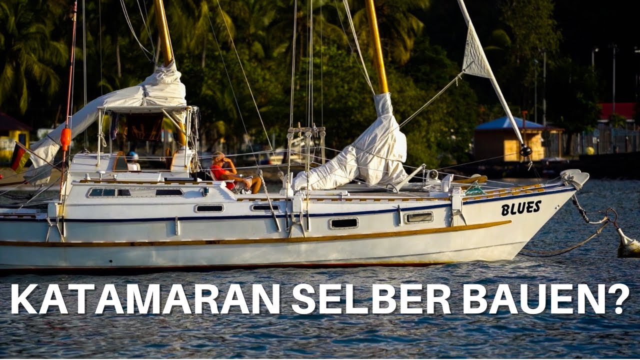 Ep. 104 | Crossing the Atlantic on a DIY wooden catamaran