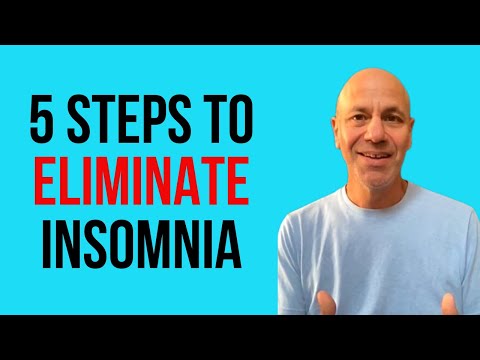 5 steps to eliminate insomnia forever