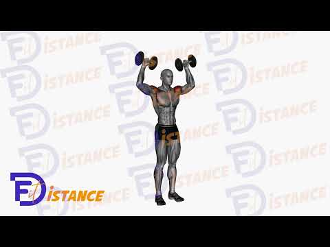 Développé debout (militaire) avec haltères prise normale - Exercice Développé debout (militaire) avec haltères prise normale en vidéo