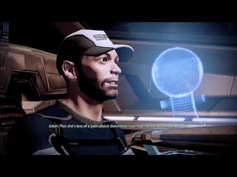 Jenn Mass Effect 2 HD 68 - Crew Talk and EDI Unblocked