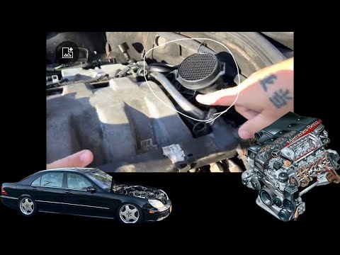 Need to replace this?…I’ll show you how to mass air flow sensor ( Mercedes m113 engine)