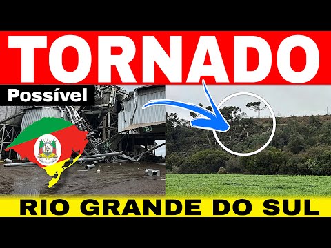 🚨 🌪️ POSSÍVEL TORNADO CAUSA DESTRUIÇÃO EM SÃO JOSÉ DO OURO-RS hoje 01/07/26 
