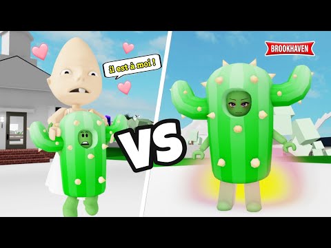 CACTUS ET SA CRUSH VS MADISON SON EX ... ! ROBLOX - BROOKHAVEN
