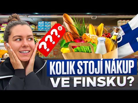 JAK DRAHÉ JE JÍDLO VE FINSKU? 🇫🇮💸 Nákupy potravin, food haul