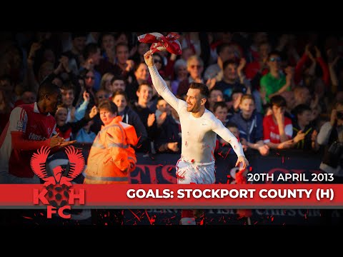 Harriers 4-0 Stockport 20/04/13: The goals