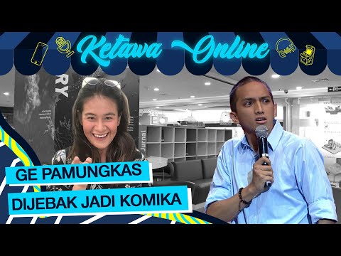 Ge Pamungkas Blak-blakan Soal Dijebak Jadi Komika Hingga Pengen Jadi Diplomat - KETAWA ONLINE