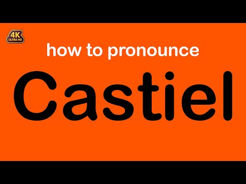 how to pronounce Castiel correctly