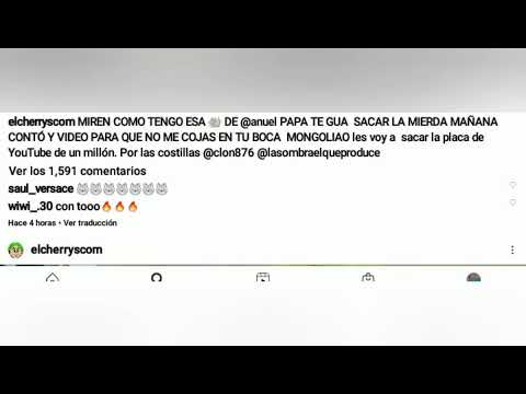 Se Filtran Nota De Anuel aa ❌El Cherry Los Pone Rapido Tiradera Con Too Y Video (Audio Oficial)