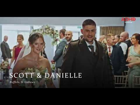 Scott & Danielle wedding film, Rufflets, St Andrews