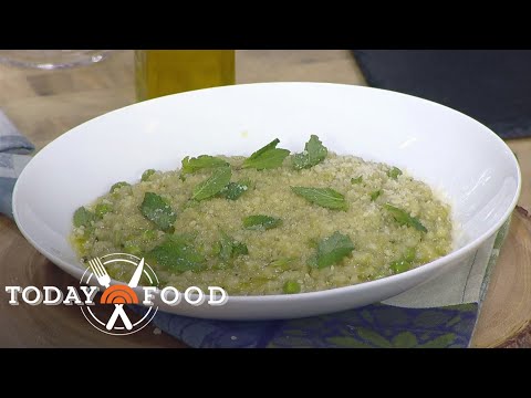 Italian-style rice and peas: Get the recipe!