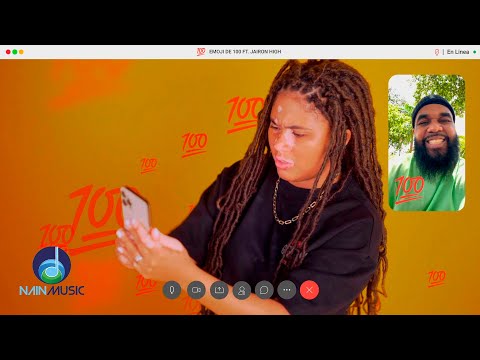 Lizzy Parra x Jairon High |  Emoji de 100 (Visualizer)