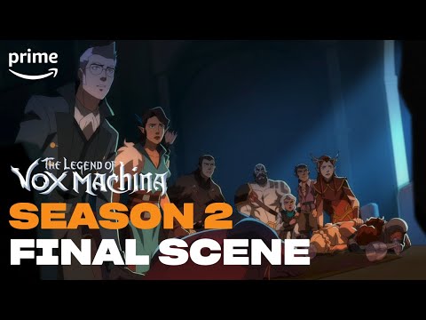The Final Scene of Season 2 | The Legend of Vox Machina | Prime Video