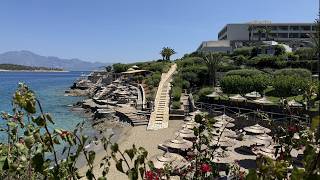 Minos Palace Resort - Crete, Greece. A full Tour of this Luxury Oasis.