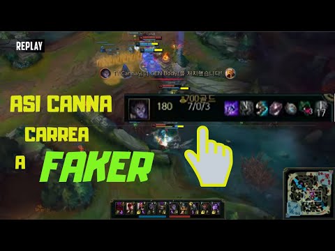 CARREAN a FAKER!😲 T1 Canna  *NUEVO TOP!* | GEN VS T1 |  G3-W7 LoL Highlights LCK 2020