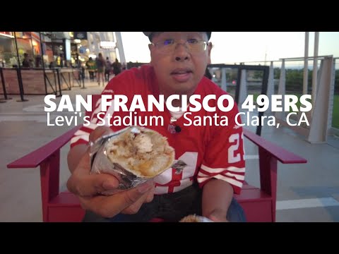 WHAT TO EAT l San Francisco 49ers Levi's Stadium Food Tour August 2022- Santa Clara, CA