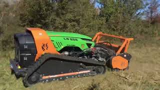 MDB LV800 Pro Fjernstyrt Krattknuser - 76 Hk - youtube 2