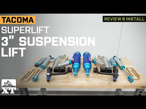 2005-2023 Tacoma SuperLift 3-Inch King Edition Suspension Lift Kit Review & Install