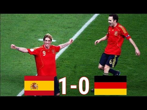 Spine vs Germany 1-0 | Extended Highlights and All Goals- Euro Final 2008 HD